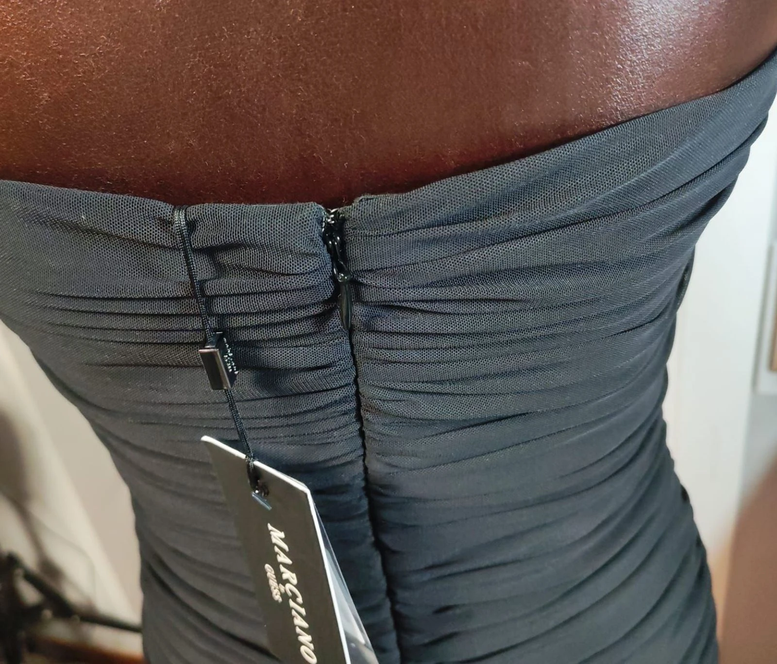 Robe courte plissée trapèze Marciano by Guess (Neuve avec étiquette) – photo 8